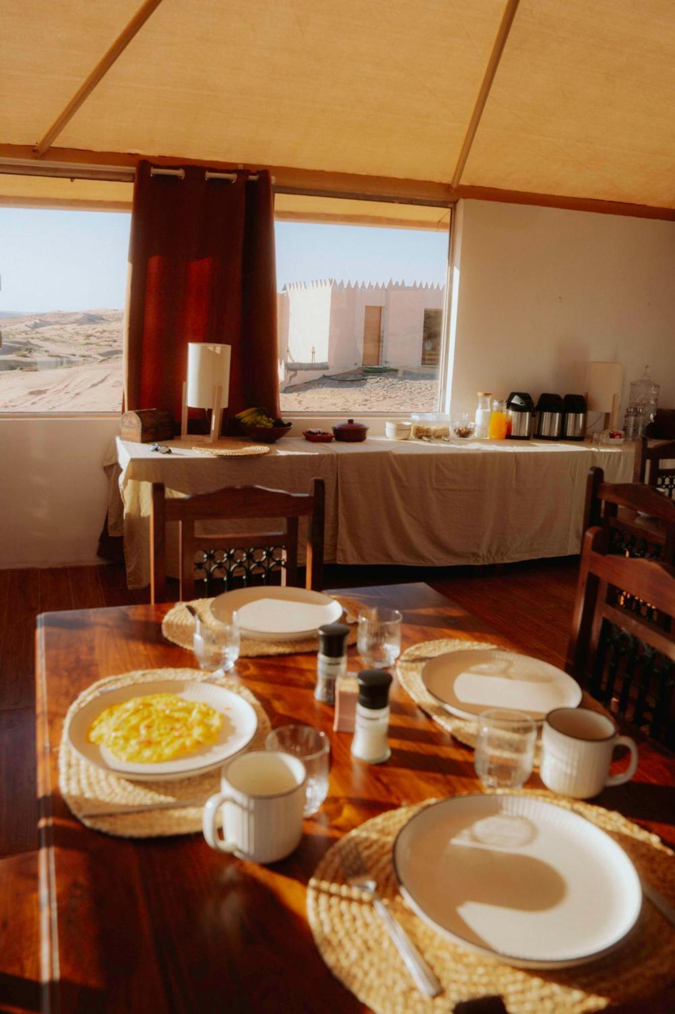 Silent Dunes Camp Ḩawīyah Exterior foto