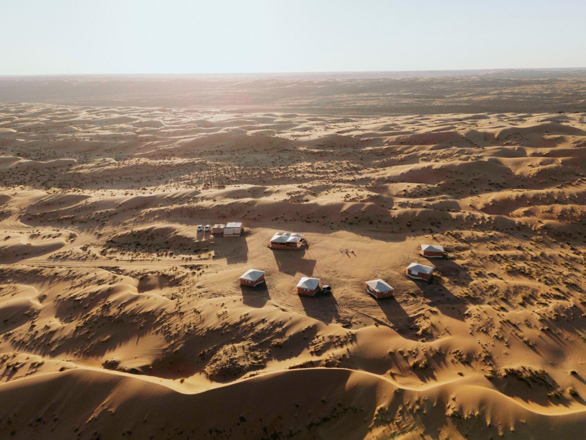 Silent Dunes Camp Ḩawīyah Exterior foto