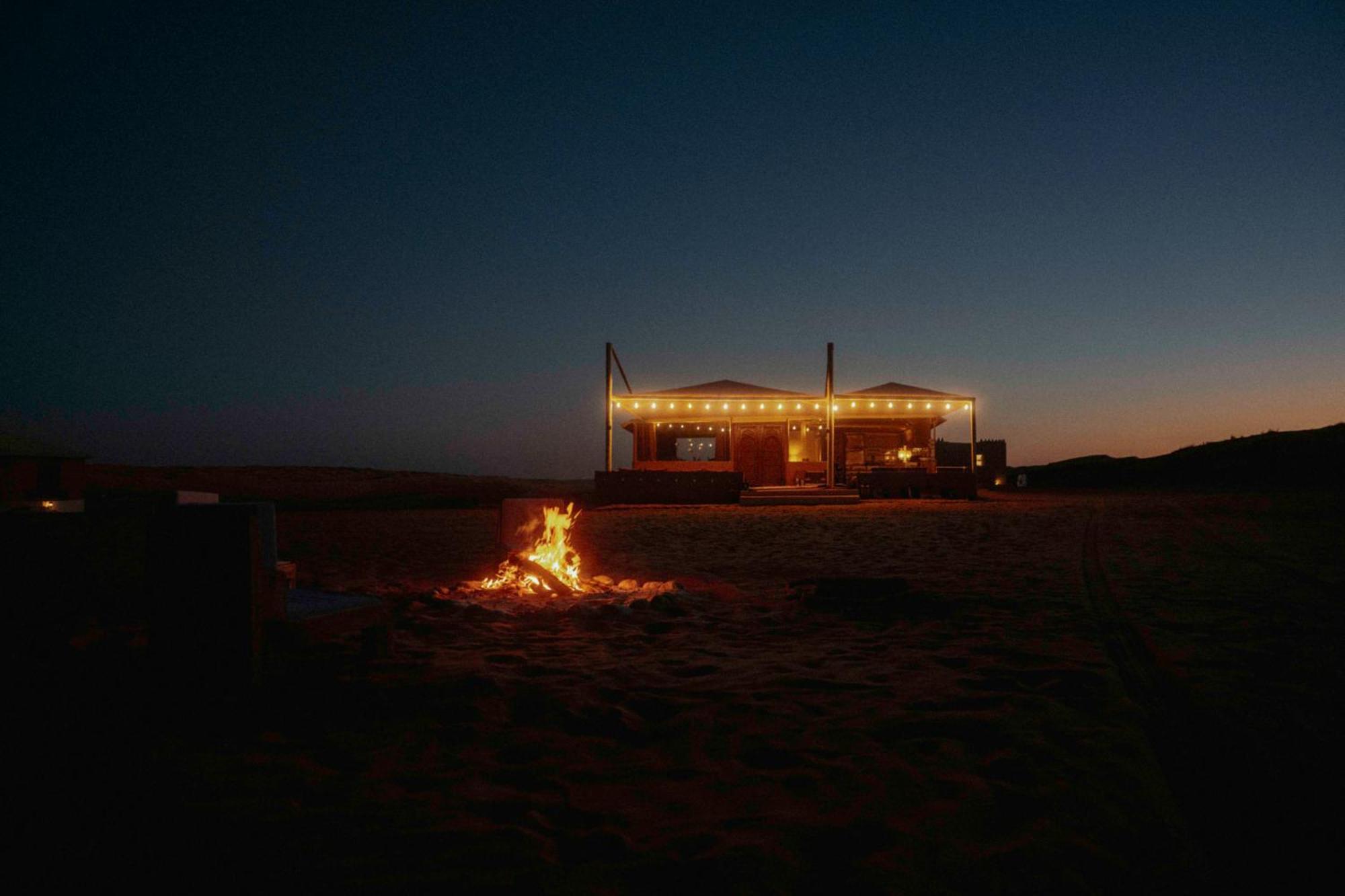 Silent Dunes Camp Ḩawīyah Exterior foto