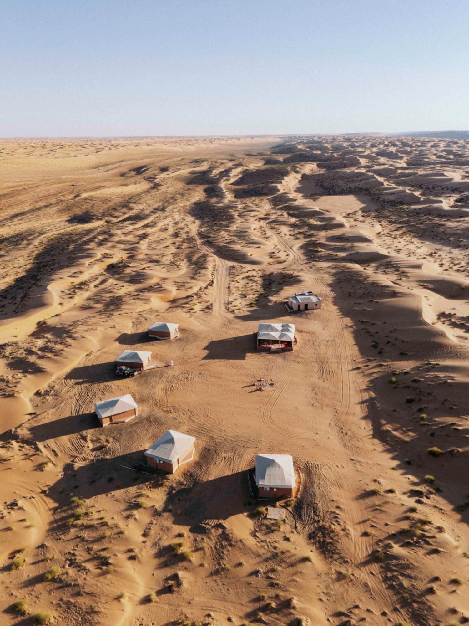 Silent Dunes Camp Ḩawīyah Exterior foto